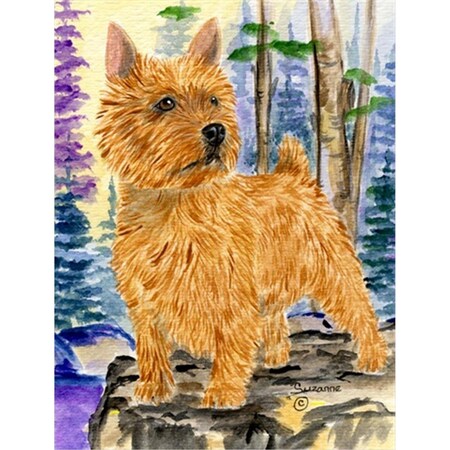 Carolines Treasures 11 x 15 in. Norwich Terrier Flag Garden Size SS8011BGF